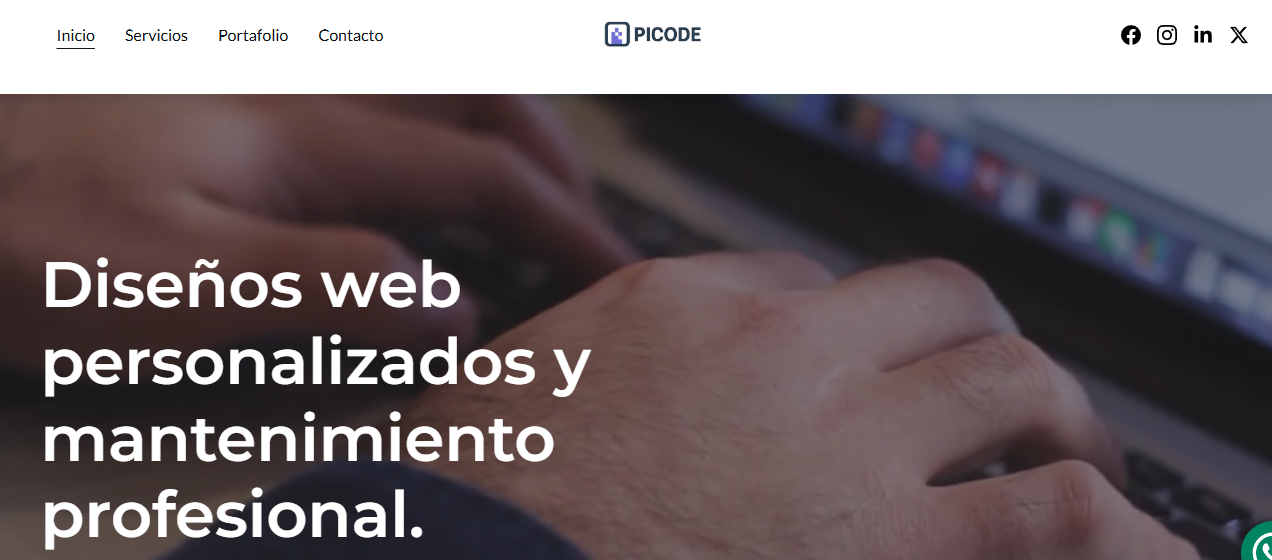 Captura del proyecto Picode